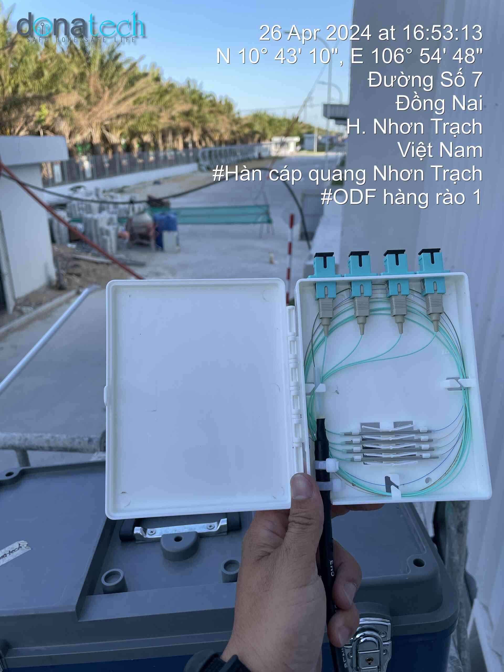 Nối cáp quang 