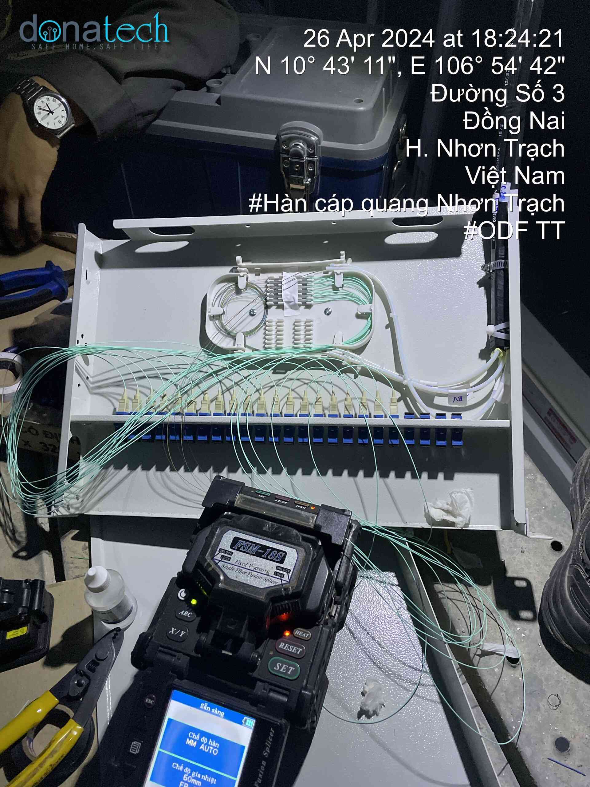 Sửa chữa cáp quang Đồng Nai