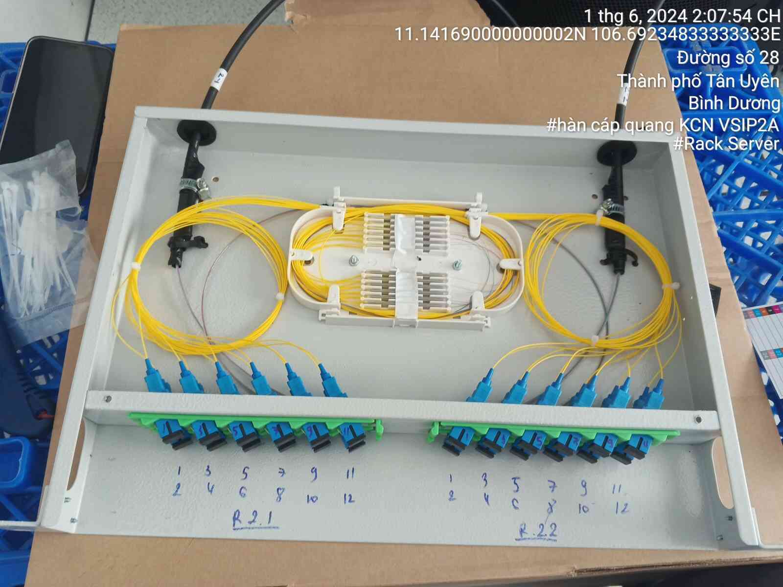 Dịch vụ thi công cáp quang tại Bình Dương